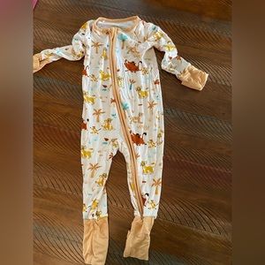 EUC Little Sleepies Disney Romper